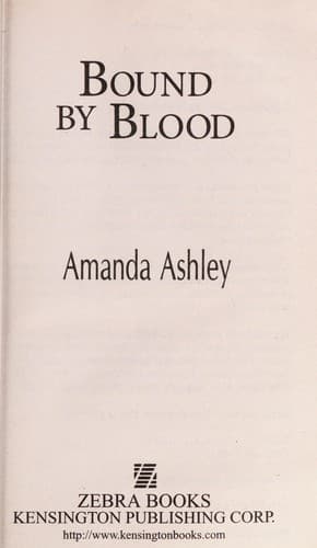 Tapa de Bound by blood