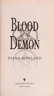 Tapa de Blood of the demon
