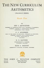 Tapa de The new curriculum arithmetics (Triangle series) Grade 3[-8]
