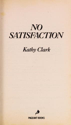Tapa de No Satisfaction
