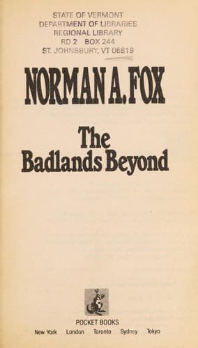 Tapa de The badlands beyond