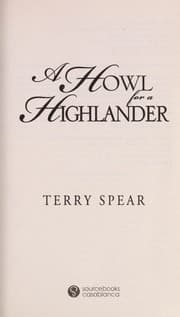 Tapa de A howl for a Highlander