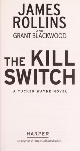 Tapa de The kill switch