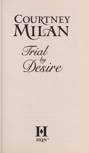 Tapa de Trial by Desire