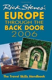 Tapa de Rick Steves' 2006 Europe Through the Back Door (Rick Steves' Europe Through the Back Door)