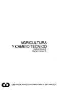 Tapa de Agricultura y cambio tecnico