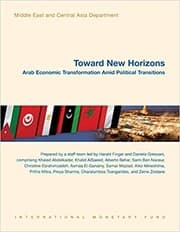 Tapa de Toward new horizons : Arab economic transformation Amid Political Transitions