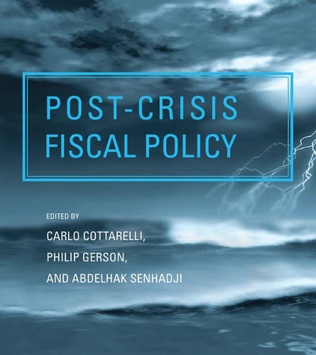 Tapa de Post crisis fiscal policy