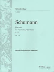 Tapa de Konzert für Violoncello und Orchester a-Moll, op. 129
