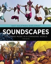 Tapa de Soundscapes : exploring music in a changing world - 3. edición.
