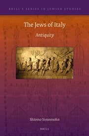 Tapa de The Jews of Italy