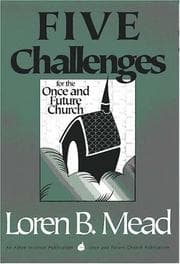 Tapa de Five challenges for the once and future church