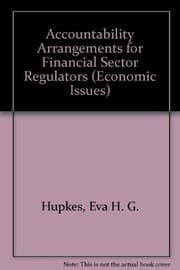 Tapa de Accountability Arrangements for Financial Sector Regulators