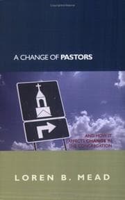 Tapa de A change of pastors