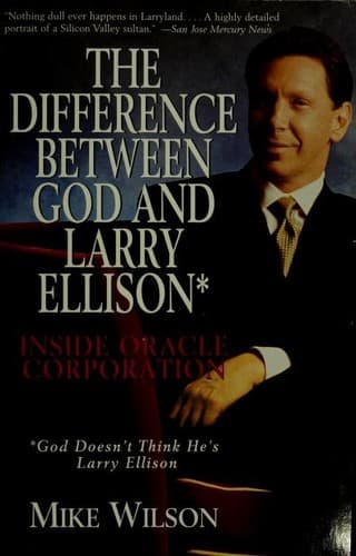 Tapa de The Difference Between God and Larry Ellison
