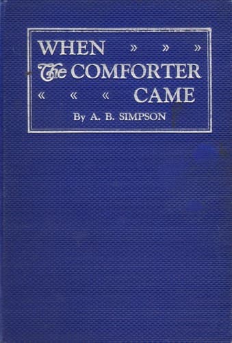 Tapa de When the Comforter came