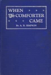 Tapa de When the Comforter came