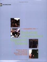 Tapa de Handbook for evaluating infrastructure regulatory systems