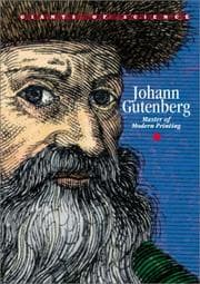 Tapa de Johann Gutenberg
