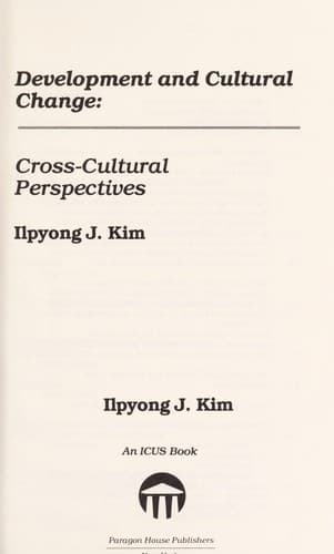 Tapa de Development and cultural change