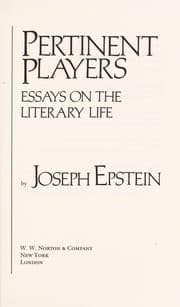 Tapa de Pertinent players