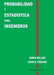 Tapa de Probabilidad y estadistica para ingenieros