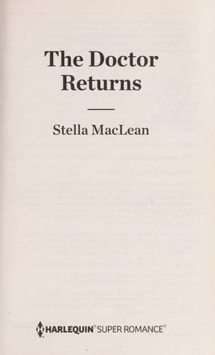 Tapa de The doctor returns
