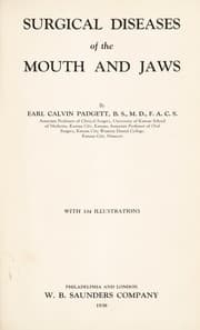 Tapa de Surgical diseases of the mouth and jaws