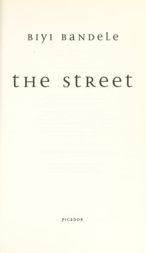 Tapa de The street