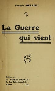 Tapa de La guerre qui vient