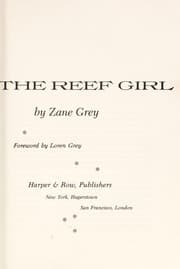 Tapa de The Reef Girl