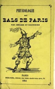 Tapa de Physiologie des bals de Paris