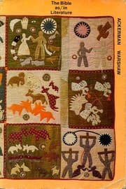 Tapa de The Bible as/in Literature