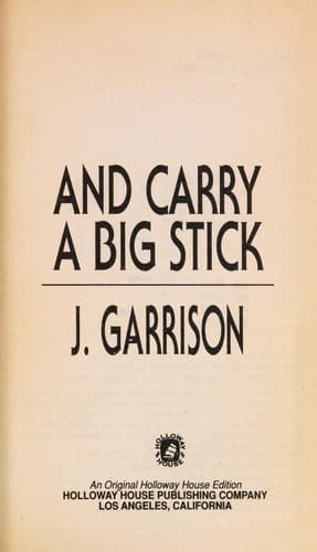 Tapa de And Carry a Big Stick