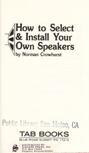 Tapa de How to select & install your own speakers