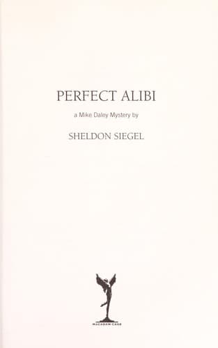 Tapa de Perfect alibi