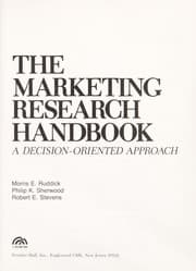 Tapa de The marketing research handbook