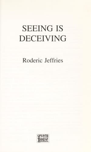 Tapa de Seeing is deceiving