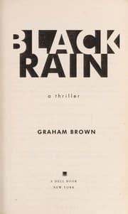 Tapa de Black rain