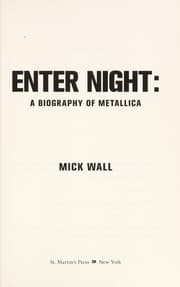 Tapa de Enter night