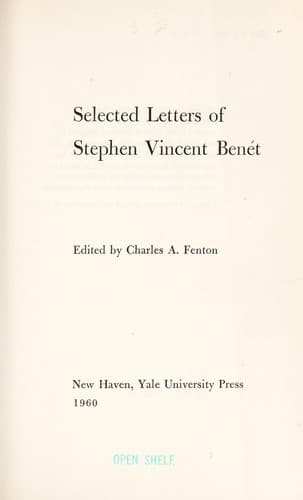Tapa de Selected letters