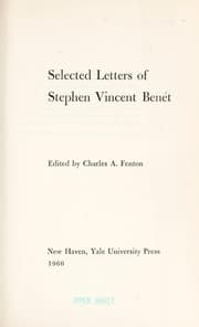 Tapa de Selected letters