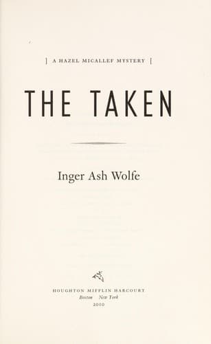 Tapa de The taken