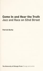 Tapa de Come In and Hear the Truth