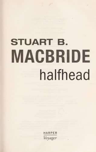 Tapa de Halfhead