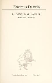 Tapa de Erasmus Darwin