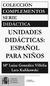 Tapa de Unidades didácticas :español para niños
