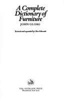 Tapa de A complete dictionary of furniture