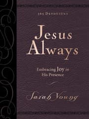 Tapa de Jesus Always 365 Devotions