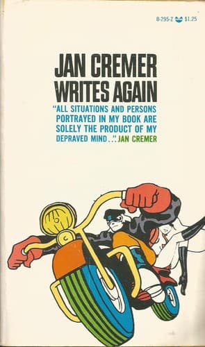 Tapa de Jan Cremer writes again.